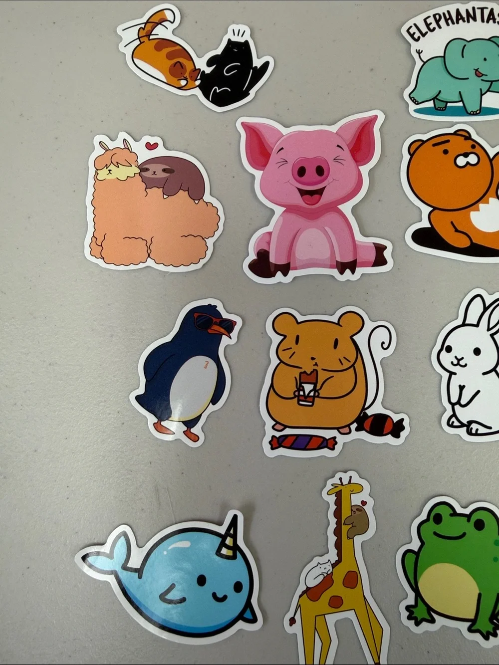 26 count Cute Animal Stickers for Small Pets Lovers - Assorted Colors all new